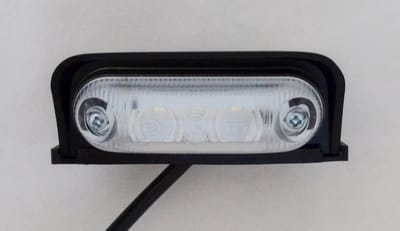 LED Markeringslichten - Zijverlichting Vrachtwagen - Veiligheid Zichtbaarheid - 12/24V Universeel - 4 Stuks Wit