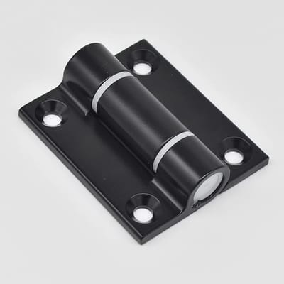 Allecto - Zinklegering - Instelbare koppelwrijvingsweerstand - 2.6 inch scharnier - Zwart - Eenvoudige installatie - Geschikt voor diverse toepassi...