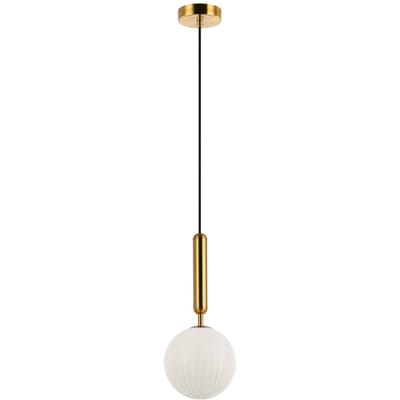 Viokef Hanglamp Jolin met bolglas, 1-lamp