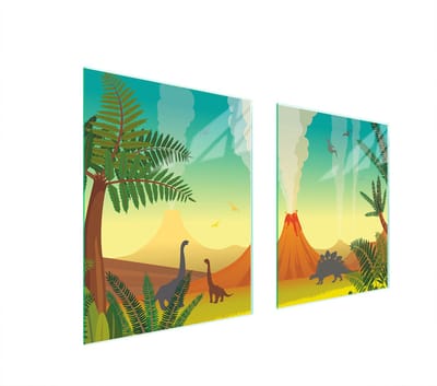 TMK ArtDeko - Snijplank - Beschermplaat voor Fornuis - 85x52 cm - Gehard Glas