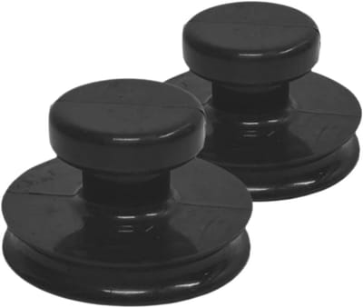 Klankschaal Hefgereedschap - Zuignap Bekerlifter - Geluidstherapie Ondersteuning - Stabiele Zuigkracht - 8x8x6 cm - Zwart