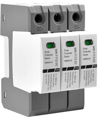 DC-overspanningsbeveiliging 3-fase 1000VDC - Bescherming tegen overspanning en kortsluiting