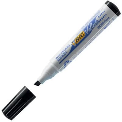 Set van 12 leisteenmarkers met reflecterende punten BIC Eco