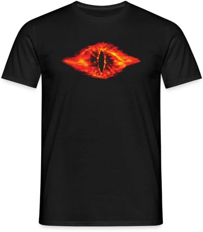 The Lord Of The Rings Het Grote Oog Van Sauron T-Shirt Heren
