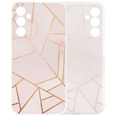 imoshion Hoesje - Geschikt voor Samsung Galaxy A25 (5G) - Design hoesje verpakking - Pink Graphic