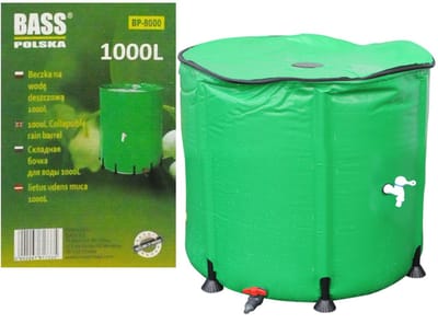 Regenwaterton 1000 l, groen
