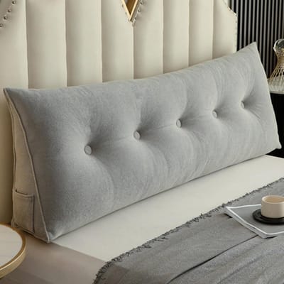 Wigkussen Bed - Leeskussen Rugsteun - Ontspannen Lezen - Verstelbaar Ontwerp - 120x20x50cm - Stijl A