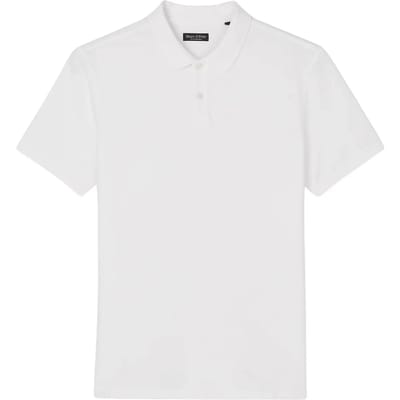 Marc O'Polo regular fit polo - heren poloshirt - wit
