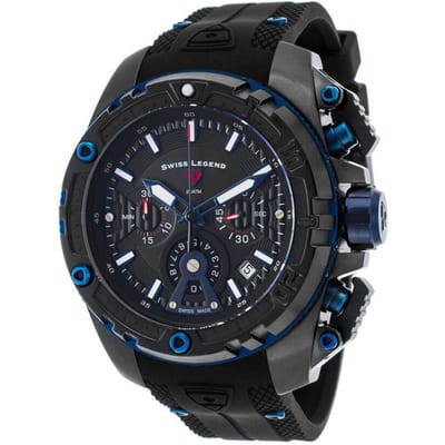Swiss Legend Expedition X Chronographs | SL-10310SM-BB-01-BLA