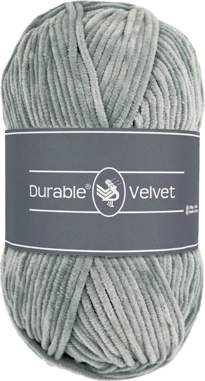 Durable Velvet - 2227 mouse grey - Chenille Garen
