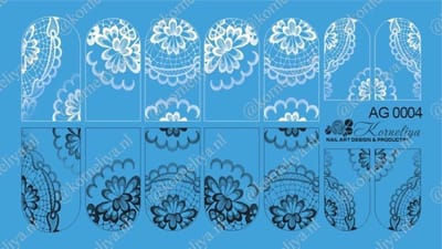 Korneliya Airbrush Waterdecal AG 0004 combi
