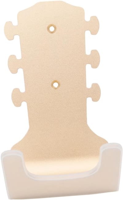 Gitaar Muurbeugel - Instrumentenhaak Hanger - Instrumenten Opbergen - Geen Boren Nodig - 9.2 x 9.5 x 16.8 cm - Gouden