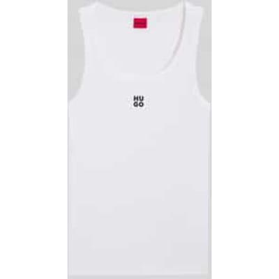 Slim fit top van katoenmix model 'DATAMIA'