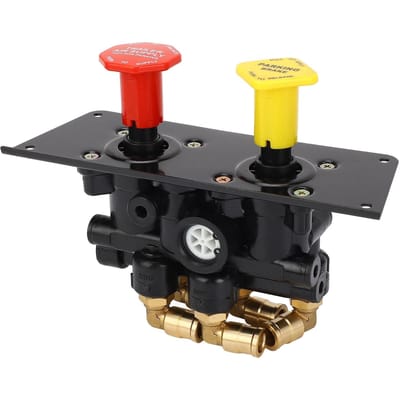 Dashboard Bediening Remklep Hoge Stabiliteit 801631 Vervanging voor Freightliner MV3 BX801631 745‑5013293 gray