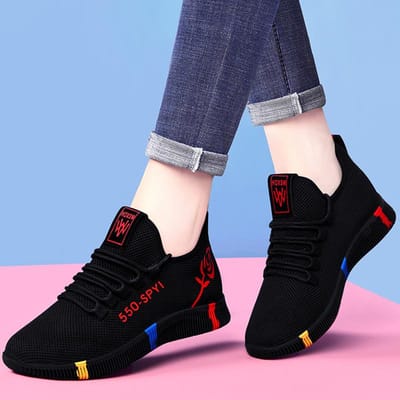 Nieuwe Koreaanse casual schoenen, ademende stoffen schoenen in oude Beijing-stijl, sportieve schoenen voor buitenlandse handel, modieuze dames enkellaarsjes 37 blue