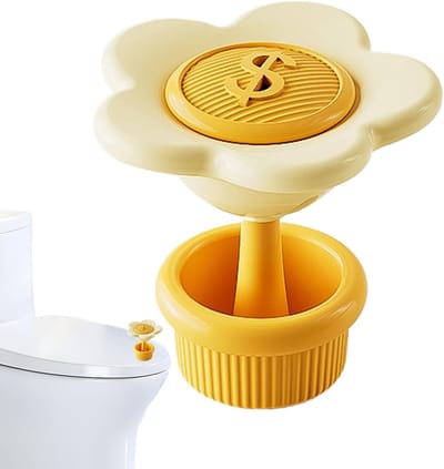 Toilet drukknop - Knoppers - kastknoppen - wc drukknop - 1stuk - toiletdrukknop - toilet tank knop - toilettank-knop - oilet tank knop hulp voor wasruimte - Toiletspoelknoppen - zelfklevende kastknoppen - kastgrepen - handgrepen - lade grepen -Beige