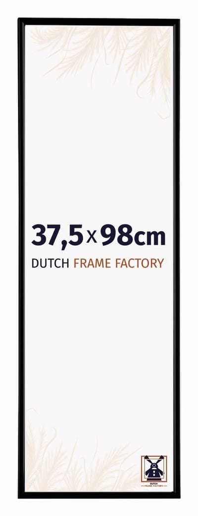 Fotolijst 37,5x98 cm - Kunststof - Zwart Mat - Easy