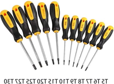 Torx Schroevendraaier met Lange Schacht, Tamper Bit en Veiligheidsstaal voor Thuis en Auto Reparatie (T5) - Perfect voor Klussen en Onderhoud
