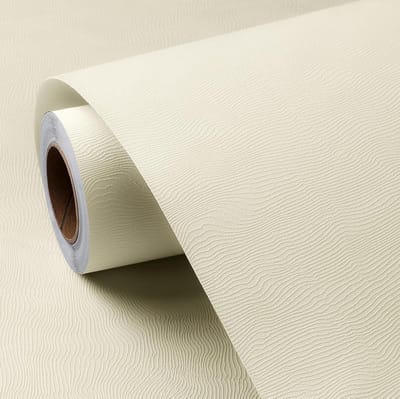 FunStick behang beige zelfklevend slaapkamer structuurbehang decoratief patroonfolie zelfklevend meubelcommode kast - Vemera