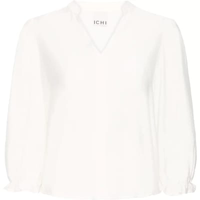 Dames blouse met 3/4 mouwen Ichi Wilma