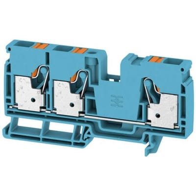 Weidmüller 2490510000 Doorgangsklem 10 mm Spanveer Blauw 25 stuk(s)
