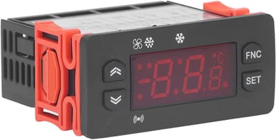 Temperatuurcontroller - Gevoelige sensor - Efficiënte controle voor koelere koelkast - AC230V 8A relaiscapaciteit - Sensor ETC 974