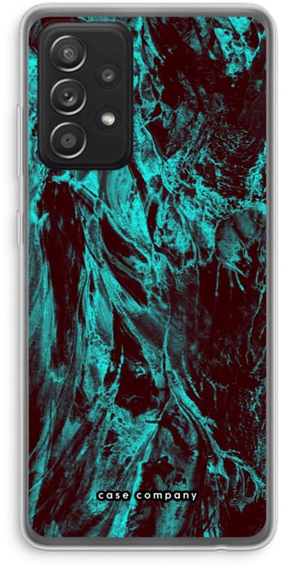 Case Company® - Hoesje geschikt voor Samsung Galaxy A52s 5G hoesje - Ice Age - Soft Cover Telefoonhoesje - Bescherming aan alle Kanten en Schermrand