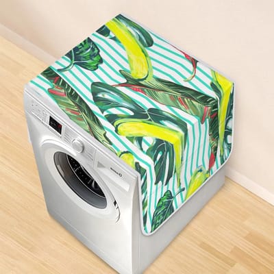 Apparaat Hoezen - Beschermhoezen Keuken - Apparaten Beschermen - Met Opbergvakken - 117 x 485 cm - Palmbladeren Banaan