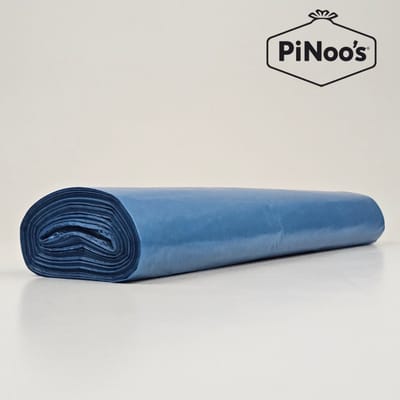Blauwe Vuilniszakken 120 Liter | 4 rollen à 25 zakken - HDPE-plastic | 20 My | 70x110 cm - Blauwe vuilniszakken 70x110, 120L vuilniszakken (07011005120)