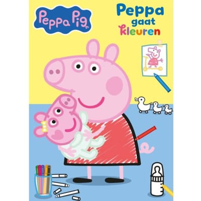 Peppa Big Kleurblok - Peppa Pig - Diversen