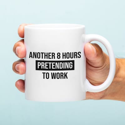 Ditverzinjeniet.nl Mok Another 8 hours pretending to work