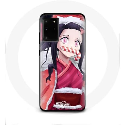 Coque de protection - Maniacase - Samsung Galaxy S11 Plus - Anime Demon Slayer - Souple - Noël 2023