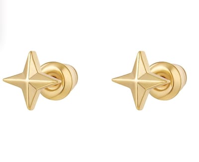 Jewels by Jenty |Yehwang | Oorbellen | Ster | Goud | Dames | Kinderen | Tieners| Hip | koper |Cadeau voor haar