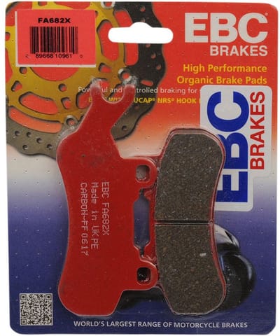 Ebc Fa-tt Series Carbon Fiber Fa682tt Remblokken Zwart