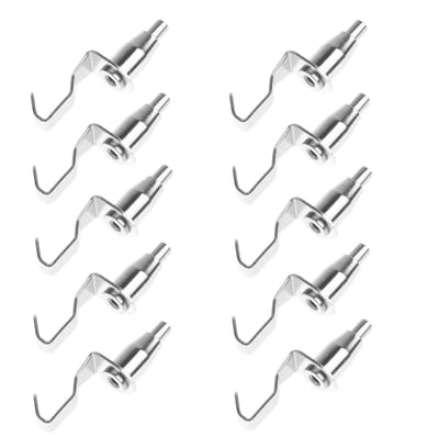 Dailygoods- Kunstfoto Hanger 10 Stuks - Verstelbare Haken - Professioneel Opknoping Systeem - Metalen Display - Accessoires Voor Afbeeldingen - Kwaliteitsmateriaal - Kunst Ophangsysteem