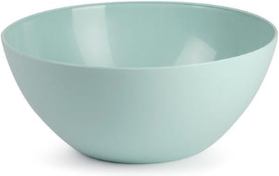 Plasticforte Serveerschaal/saladeschaal - D25 x H12 cm - kunststof - mintgroen - 3600 ml
