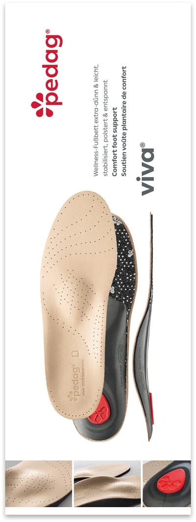 Pedag Viva mid | Inlegzolen | Optimale hygiëne | Actieve koolstoffilter | Maat: 36 t/m 48