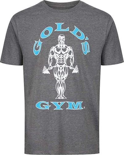 GGTS002 Muscle Joe T-Shirt - Grijs/Turquoise - S