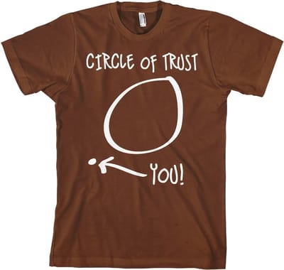 Hybris Circle Of Trust T-shirt bruin