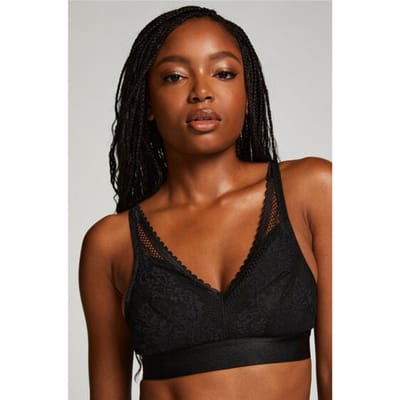 Hunkemöller Dames Lingerie Prothese bh zonder beugel Morgan - Zwart - maat XS