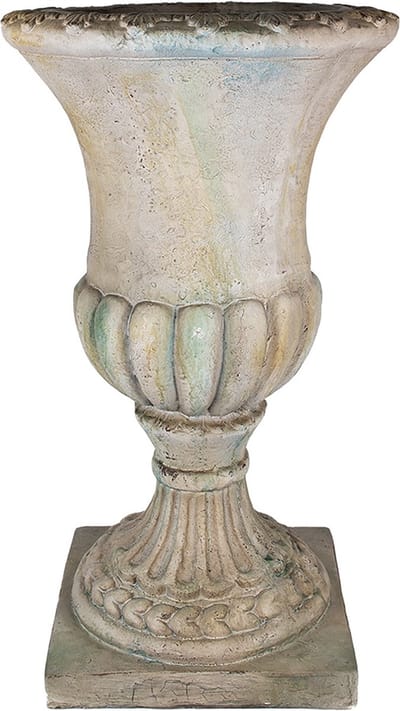 Clayre & Eef Bloempot 44x44x75 cm Groen Beige Magnesium (MGO)