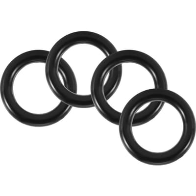 50 stuks Irrigatieapparatuur O Type PVC Waterdichte Ring Afdichtingsringen Voor Pijpverbinding black