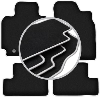 CARLUX-SILVER automatten voor: Toyota RAV4 II SUV 5-deurs (2000-2003)