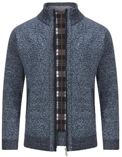 Heren Trui Cardigan - Dikke Warme Fleece Voor Herfst en Winters