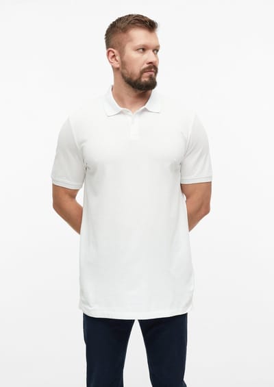 s.Oliver - male - Katoenen piqué polo