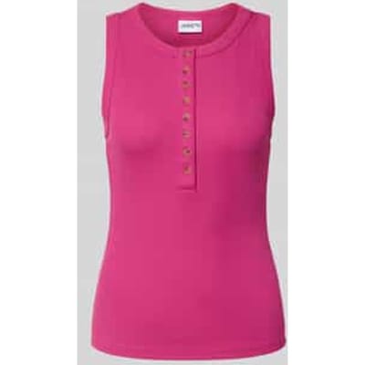 Tanktop met knoopsluiting
