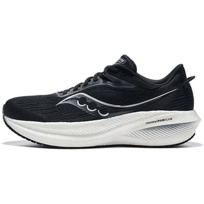 Saucony Triumph 21 Zwart Wit Heren Sneakers Grijs S20881-10 44 black