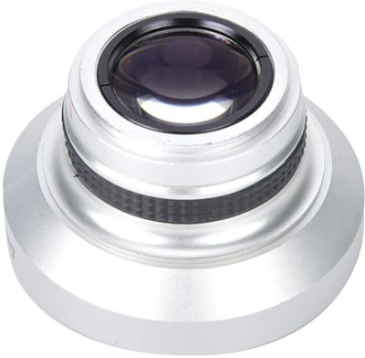 Dailygoods- Fisheye Lens Aluminium 37 mm 0.25X - Camera Lens - Smartphone Lens - Breedbeeld - Lichtgewicht - Schokbestendig