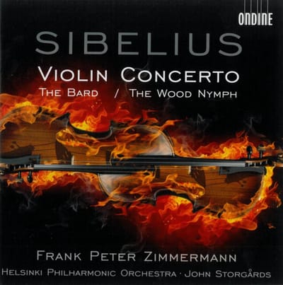 Frank Peter Zimmermann, Helsinki Philharmonic Orchestra, ohn Storgårds - Sibelius: Violin Concerto | The Bard | The Wood Nymph (CD)