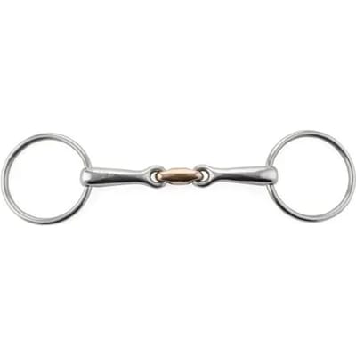 Dubbel bit voor paarden Umbria Equitazione French Solid SS